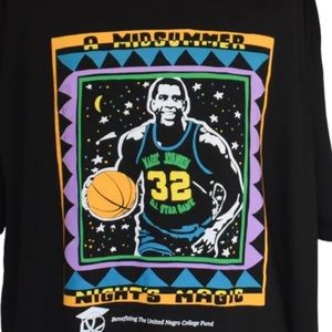 COLLECTIBLE!!! NBA! Magic Johnson XXXL T SHIRT post Hip Hop Nation